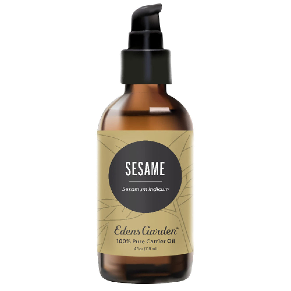 Edens Garden Sesame Carrier Oil bottle front view (118 ml)