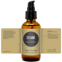 Holistic self-care with sesame carrier oil