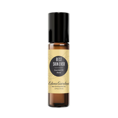 The Best Skin Ever essential oil roll-on bottle with wooden cap
