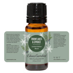 Herbal ingredients and natural oils associated with Snowflakes & Spruce