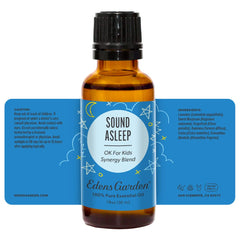 Night-time relaxation setup with Sound Asleep essential oil blend