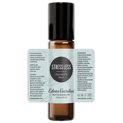 Edens Garden brand logo with Stress Less branding