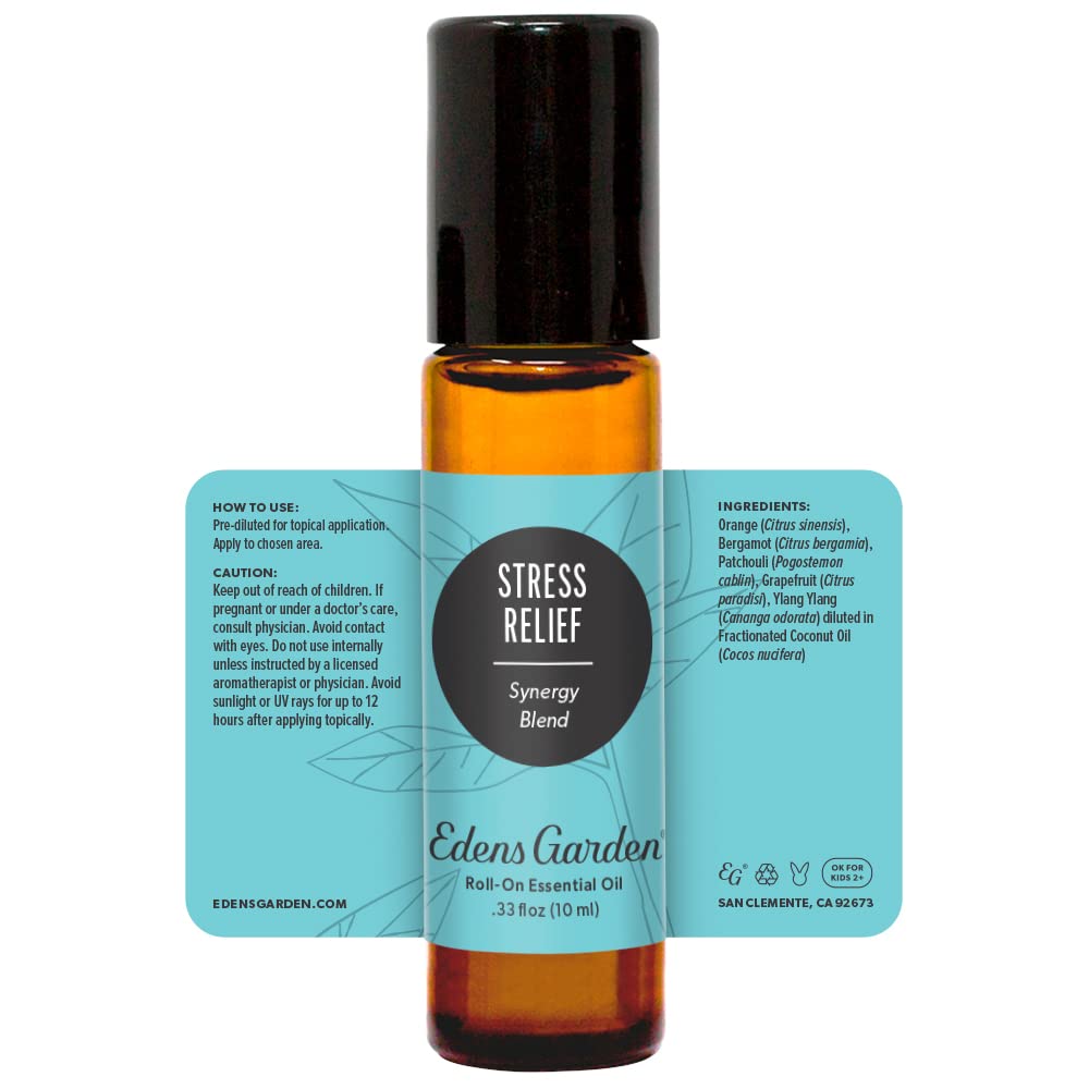 Edens Garden branding on product packaging