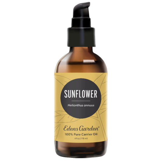Bottle of Edens Garden Sunflower Carrier Oil 118 ml