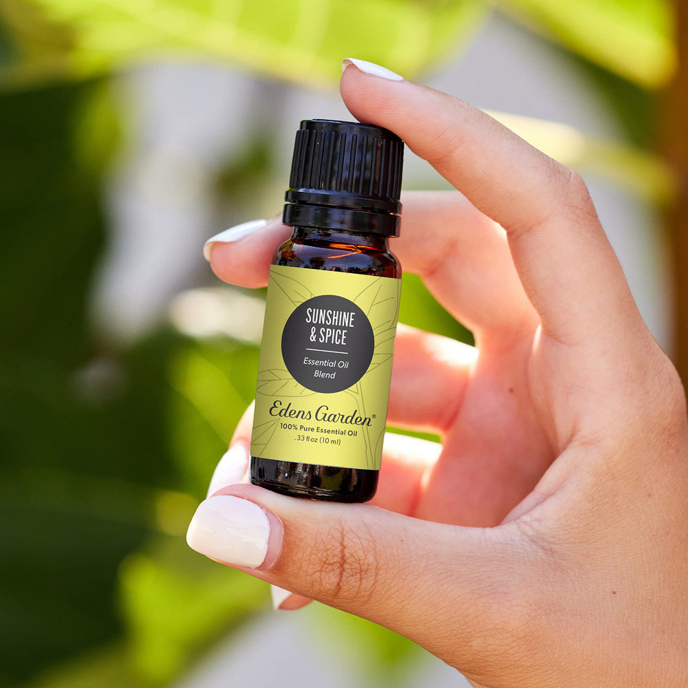 Sunshine Spice essential oil packaging box
