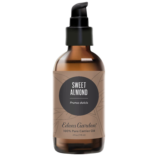 Bottle of Edens Garden Sweet Almond Carrier Oil 118 ml