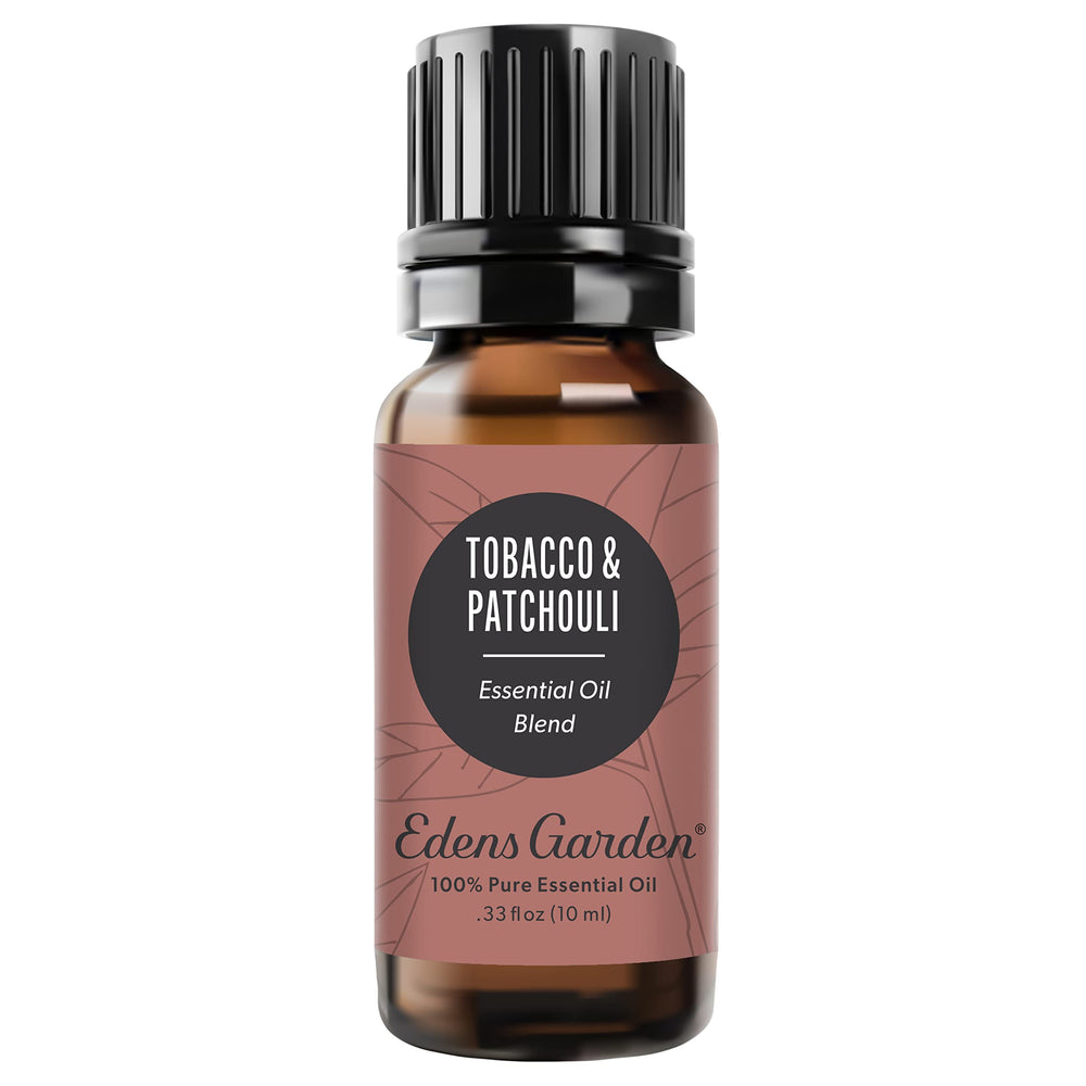 Edens Garden Tobacco Patchouli Essential Oil Blend bottle label