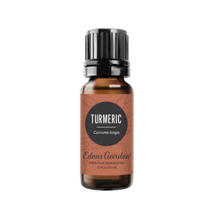 Edens Garden Turmeric Essential Oil bottle with dropper, 10 mL
