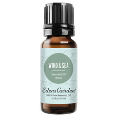 Bottle of Edens Garden Wind & Sea Essential Oil Blend 10 ml