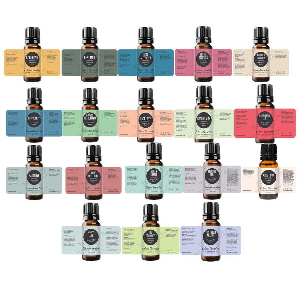 Women-owned and family-operated Edens Garden branding