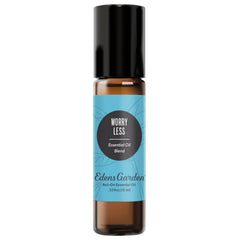 Edens Garden Worry Less Roll-On bottle front view