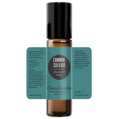 10 ml (0.33 fl oz) bottle of Common Cold blend