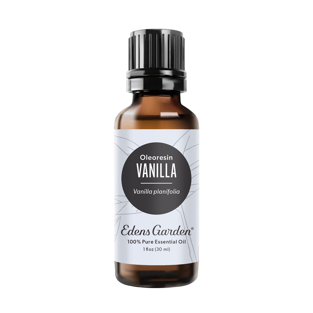 Edens Garden Vanilla Oleoresin Essential Oil 30 ml bottle - front view