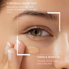 Peptide blend supports firmness around the eye area