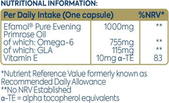 Close-up of Efamol EPO 1000mg 30 Capsules