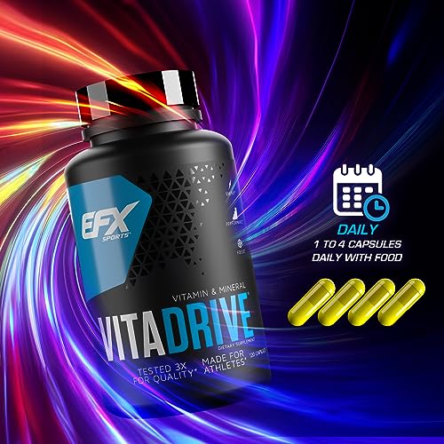Vita Drive ingredients and vitamins panel