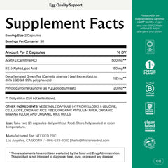 Egg Quality Support capsules close-up