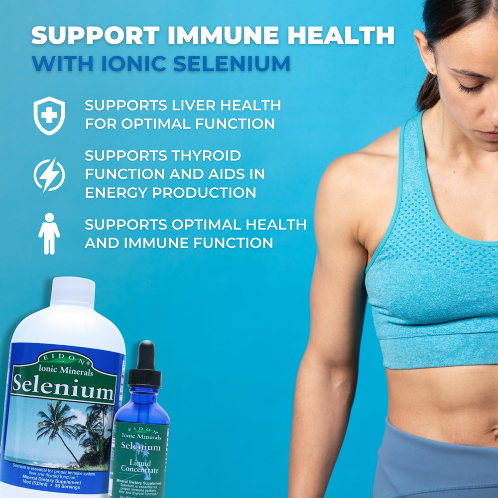 Eidon Ionic Minerals selenium drops packaging