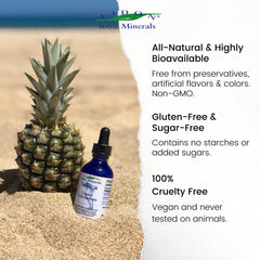 Made in USA and natural ingredients label