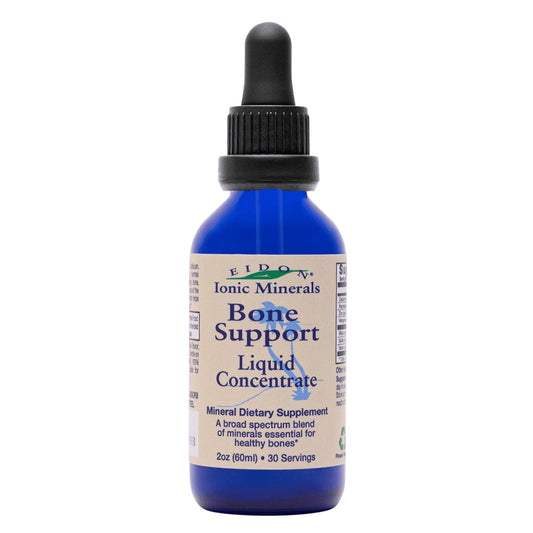 Front view of Eidon Mineral Wellness Liquid supplement bottle