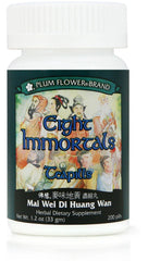 Bottle of Eight Immortals Teapills Mai Wei Di Huang Wan by Plum Flower, 200 count