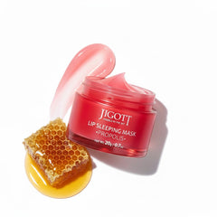 Ekais Propolis Honey Lip Sleeping Mask jar ready for overnight hydration.
