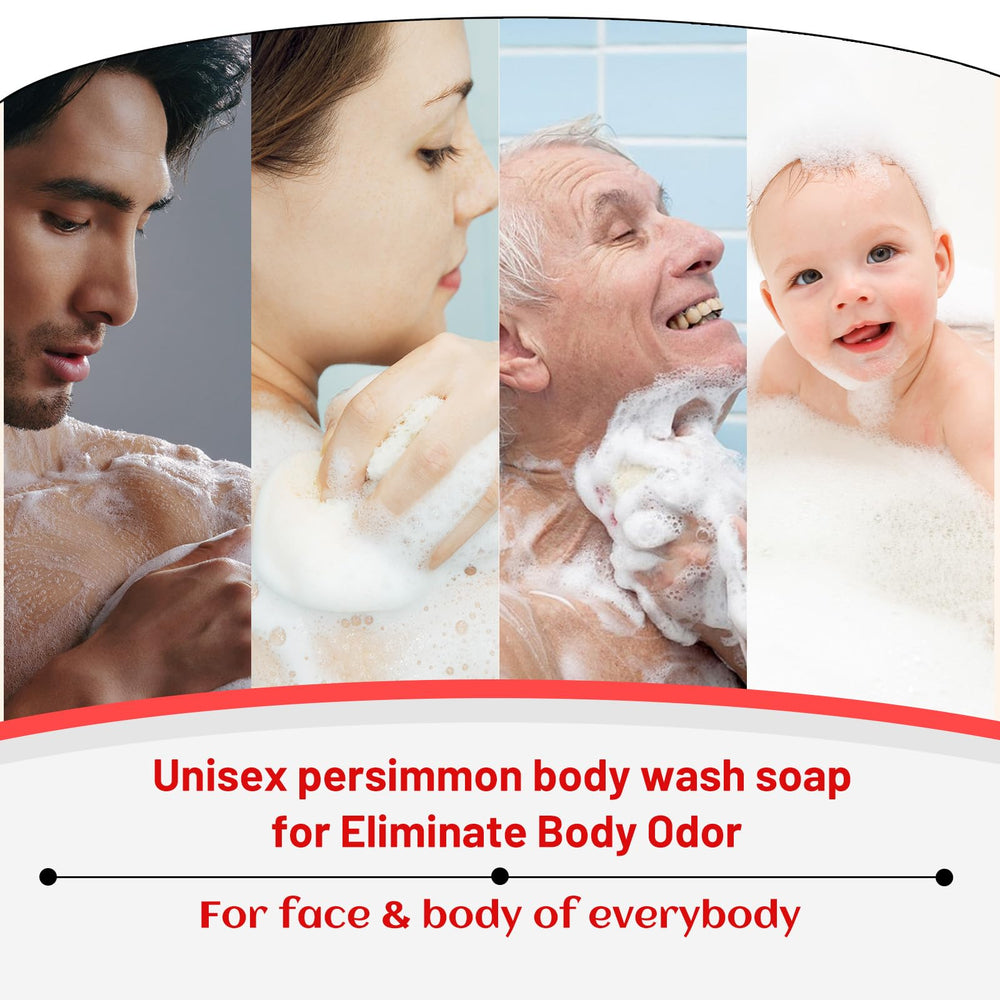 EKIVAO Persimmon Soap Travel-Size showcases on-the-go odor control