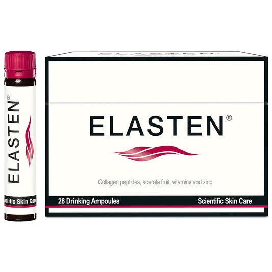 ELASTEN liquid collagen ampoules bottle close-up