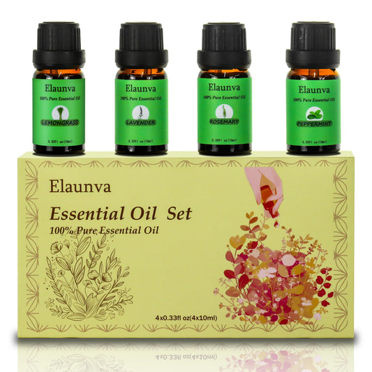 Hero image of Elaunva Essential Oils Set with 4 scents