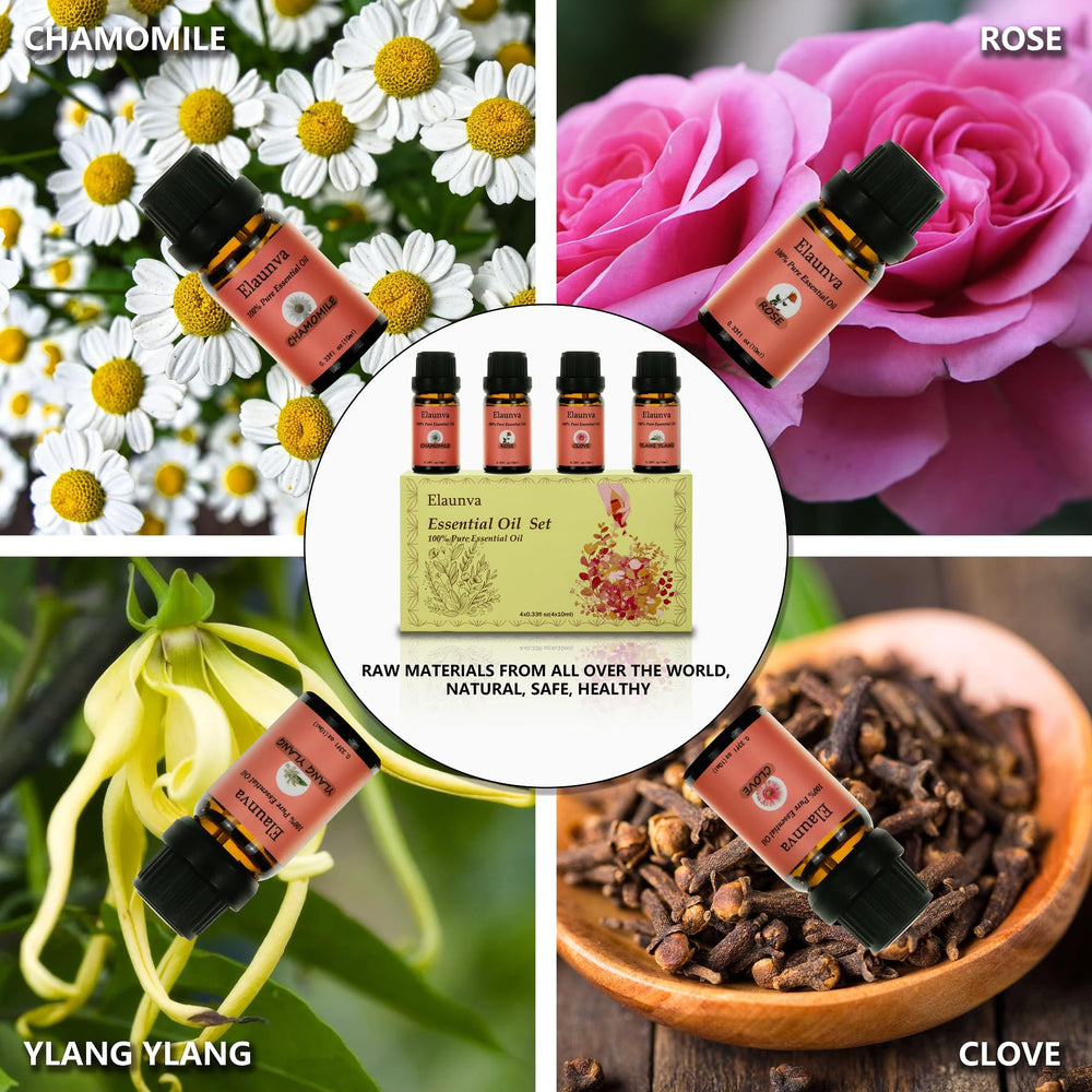Elaunva Rose Essential Oil 0.33oz bottle