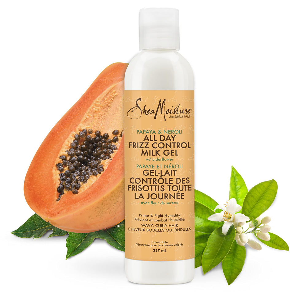 Elder flower and shea butter enrich hydration and softness