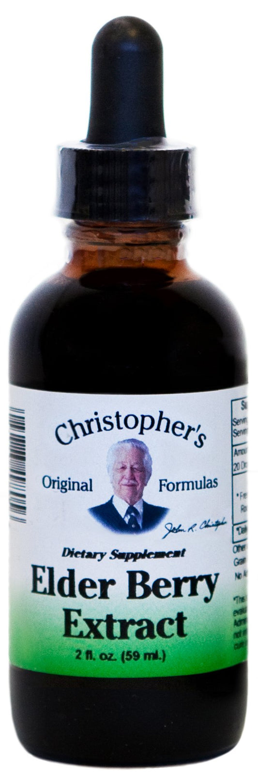 Dr. Christopher Elder Berry Extract 2 oz bottle front view