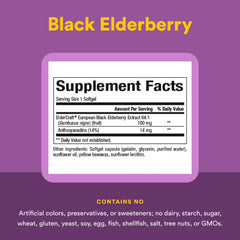 ElderCraft European Black Elderberry extract illustration
