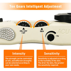 Acupoints chart included in the user manual
