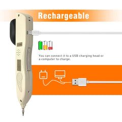 Portable and compact acupuncture therapy pen ready for travel
