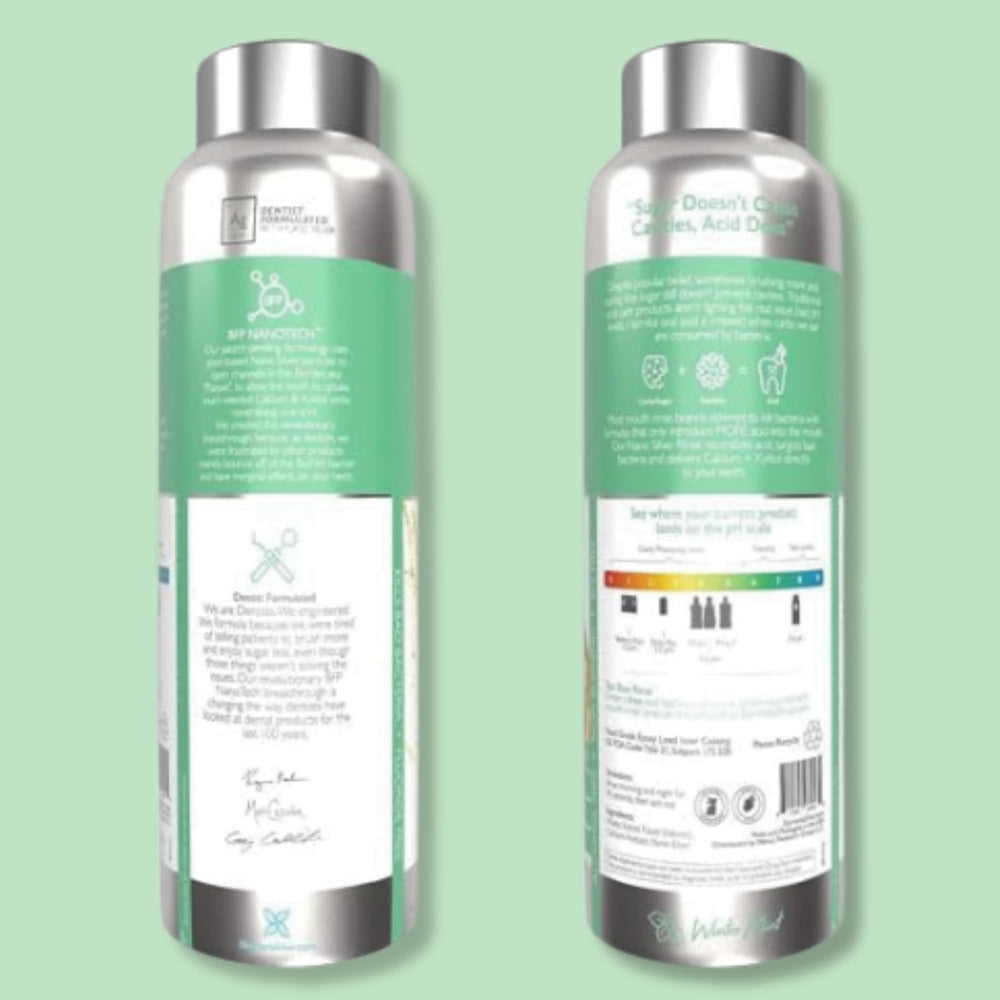 Alcohol-free Elementa Silver Mouth Rinse label