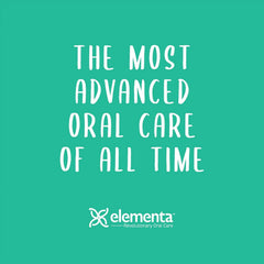 Elementa Silver mouth wash refill pack displayed flat