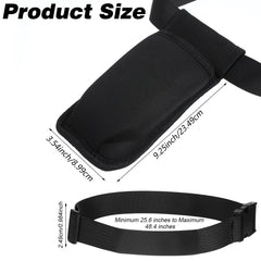 Neoprene pouch material for oils and lotions