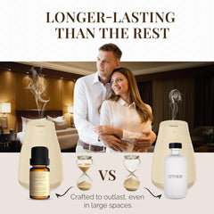 Calming bedroom ambiance with My Way diffuser oil