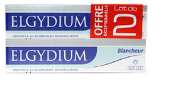 Elgydium Whitening Toothpaste with Bicarbonate – 2 x 75 ml pack