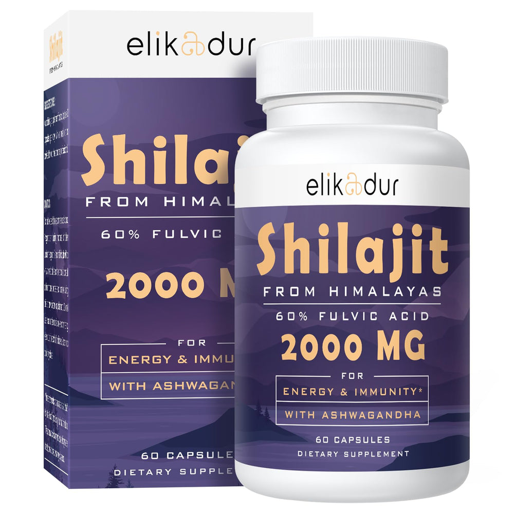 60 capsules bottle with testing seal and label