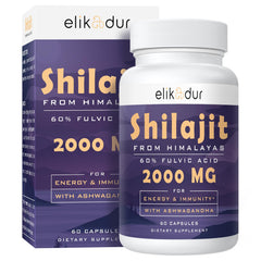 60 capsules bottle with testing seal and label
