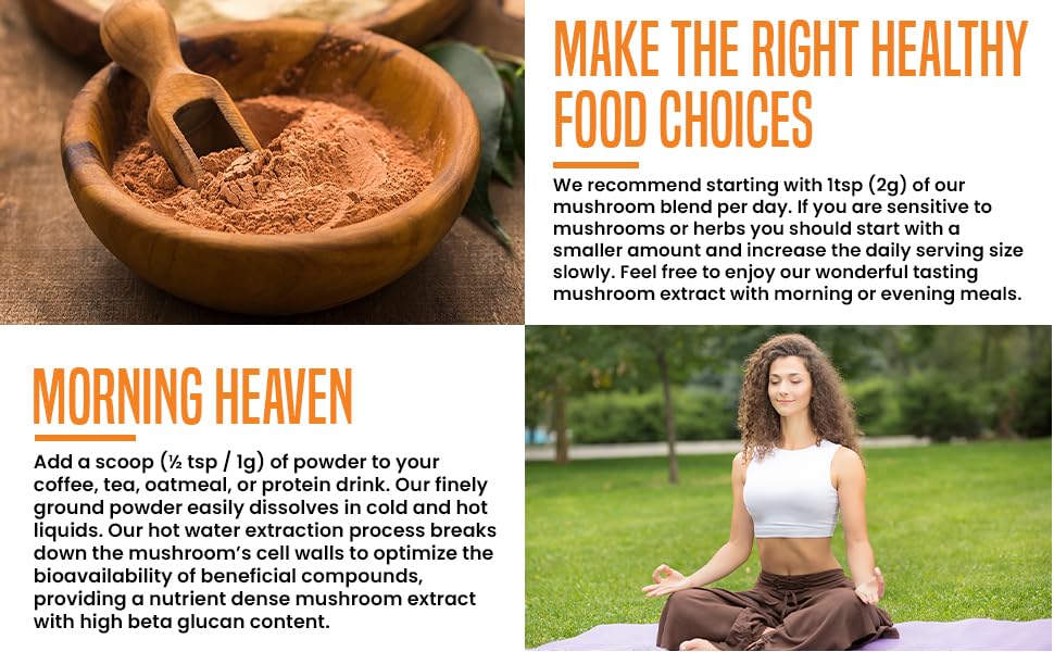 Beta-glucans and polysaccharides content emphasis