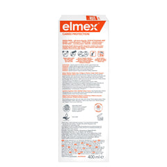 Elmex 400ml mouthwash packaging box