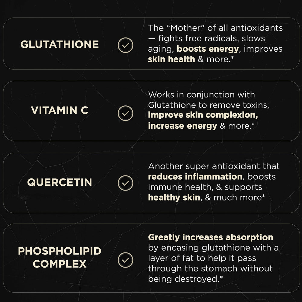 Product feature highlights for dosage and triple-action formula