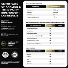GMP-certified laboratory badge