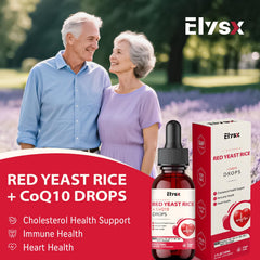 Close-up of Red Yeast Rice and CoQ10 per serving