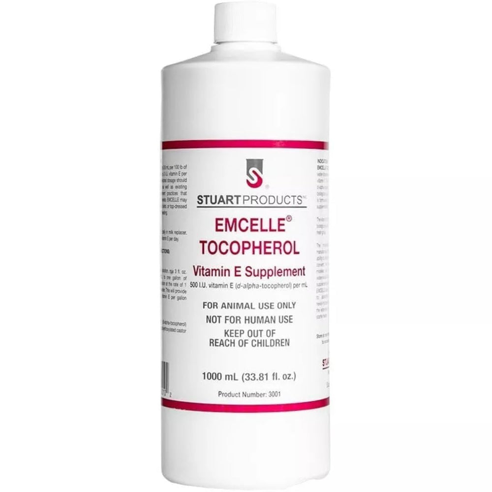 EMCELLE Tocopherol Liquid Solution 1000 mL bottle — front view