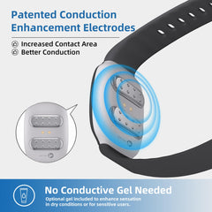 Two EmeTerm Fashion wristbands in different sizes for comfortable fit