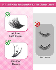 EMEDA beginner friendly DIY lash application demonstrated